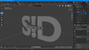 Membuat Video Promosi Logo Sederhana Dengan Software Blender 3D